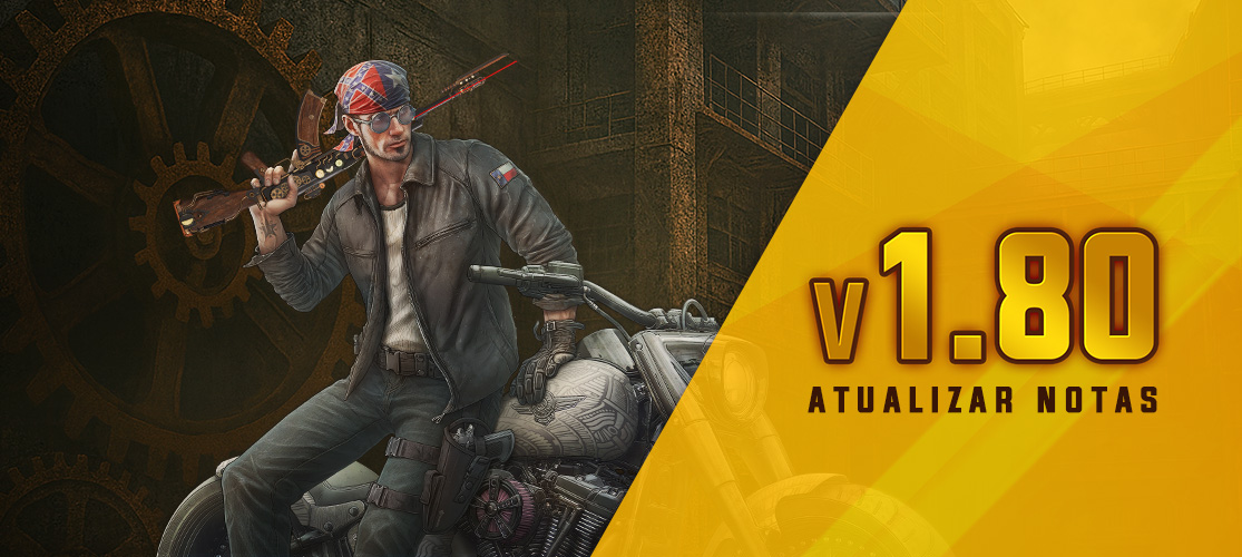 A atualização v1.80 já está disponível!